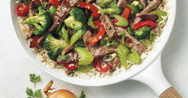 Ginger Beef Stir-Fry