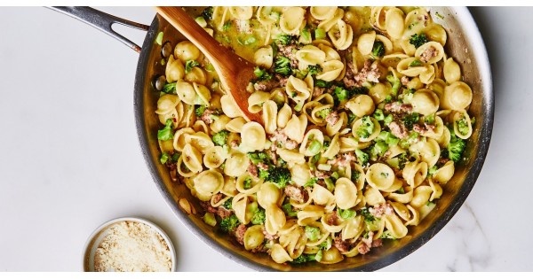 Broccoli Bolognese with Orecchiette