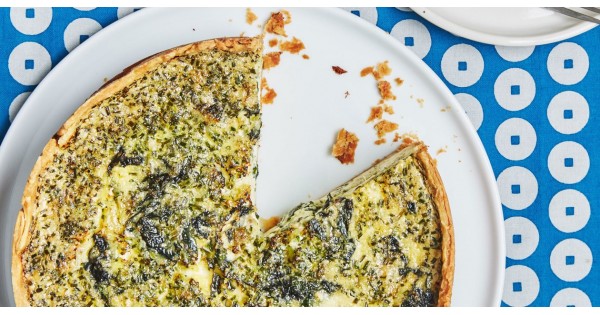 Broccoli and Cheese Quiche