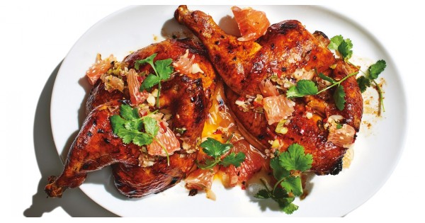 Soy-Sauce-and-Citrus-Marinated Chicken