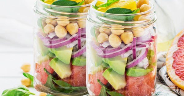 Summer Salad in a Jar