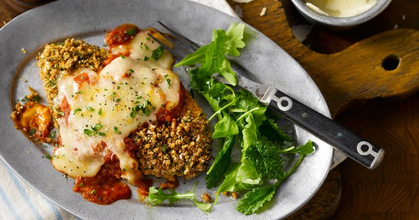 Crispy Chicken Parmigiana