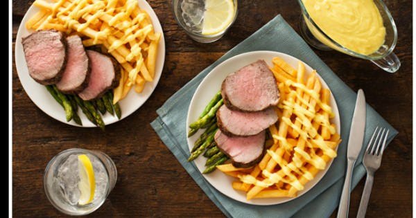 Oven Roast Beef With Hollandaise Superfries®