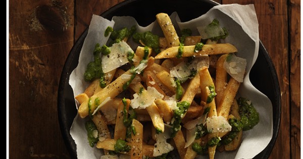 Peruvian Pesto Fries