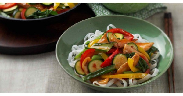 Sweet Chilli and Lemongrass Chicken Stir fry