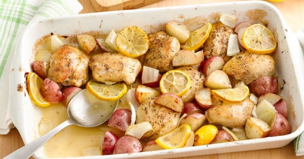 Lemon Chicken with Potatoes