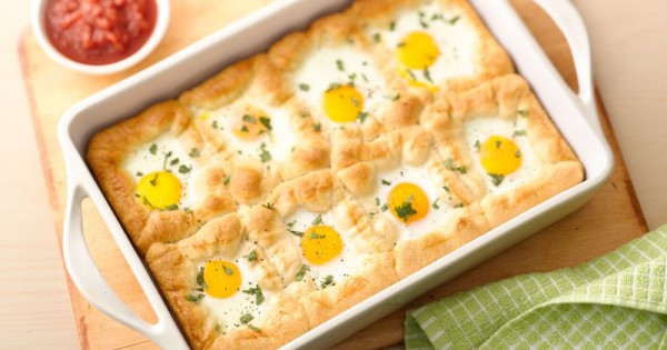 Huevos Rancheros Crescent Bake