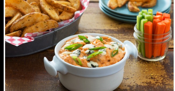 Buffalo Chicken Dip & Savoury Wedges
