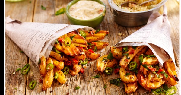 Summer Fresh Hot and Salty Chipotle McCain® Sea Salt Crinkle Cut Wedges