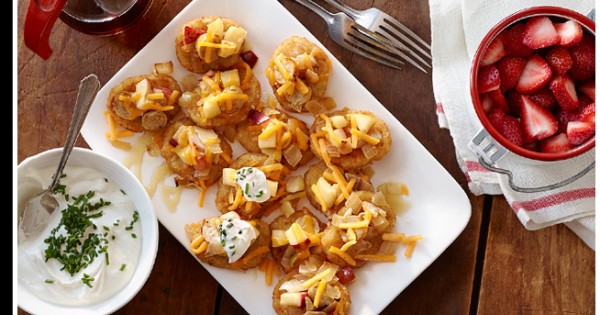 Turkey Sausage Potato Pancakes