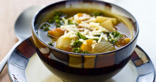 Spicy Lentil &  Kale Soup