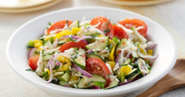 Mediterranean Marinated Vegetable Salad