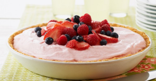 Summer Lemon-Berry Pie