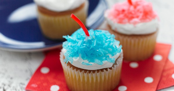 Firecracker Cupcakes