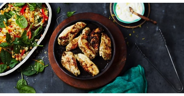 Lemon & Herb Chicken With Couscous