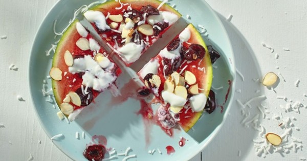 Sweet Watermelon 'Pizza'