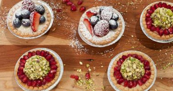 White Chocolate Tartlets