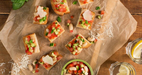 Vegetable Bruschetta
