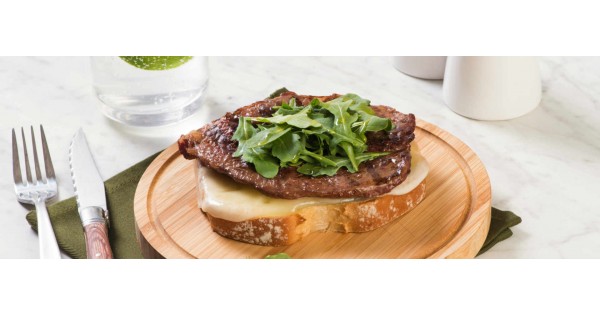 Open Faced Veal Sandwich