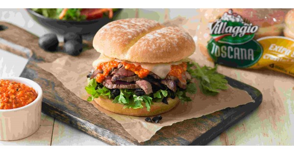 Romesco Steak Sandwich