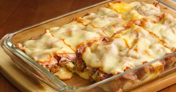 Deep-Dish Chicken Cordon Bleu