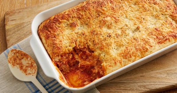 Cheesy Italian Beef Bake