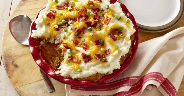 Bacon Cheeseburger Shepherd’s Pie