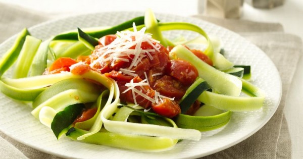 Gluten-Free Zucchini Noodles with Marinara