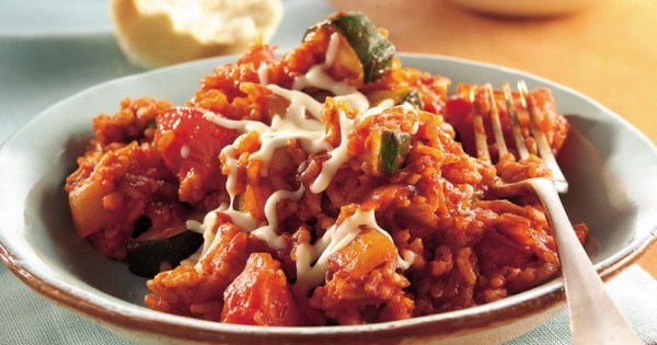 Zucchini and Tomato Skillet Dinner