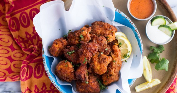 Zucchini-Crusted Buffalo Chicken Nuggets