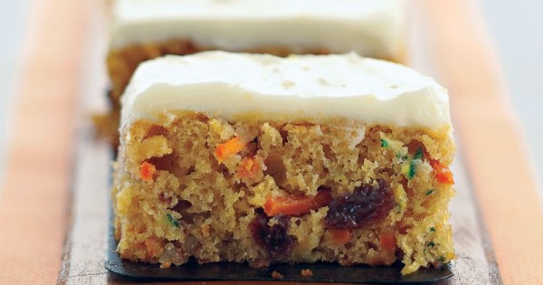 Skinny Carrot and Zucchini Bars