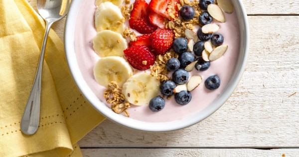 Fruit and Nut Smoothie Bowl
