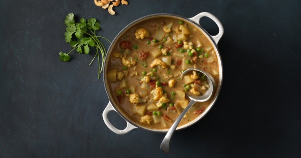 Coconut Curried Vegetable Soup