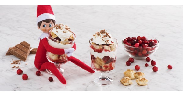 Cranberry Spice Trifles