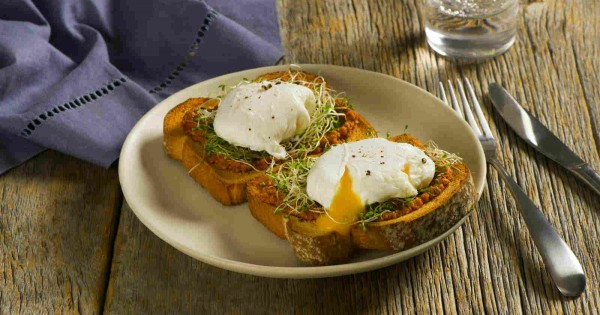 West Coast Toast with Poached Egg