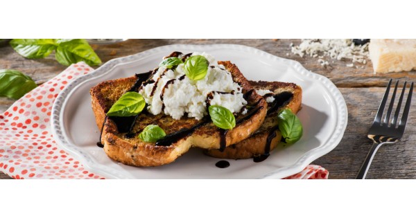 Savoury Herb and Parmesan French Toast