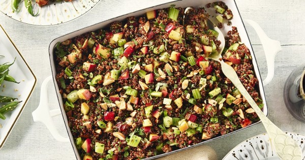 Apple and Fennel Quinoa Stuffing