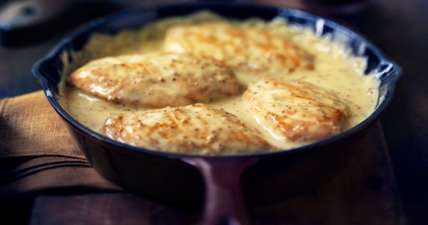 Two Step Honey Dijon Chicken