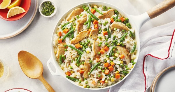 20-minute Chicken & Rice Dinner