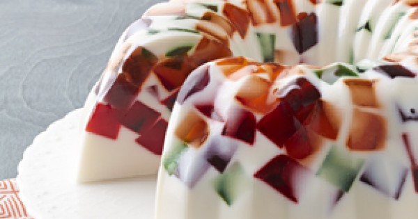 Creamy JELL-O Mosaic Dessert