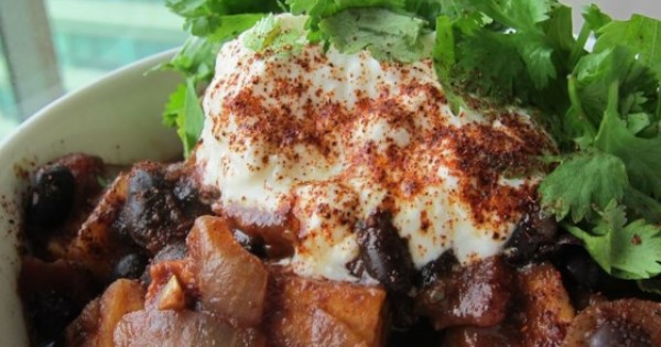 Sweet Potato and Black Bean Chili