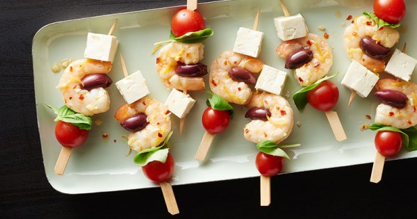 Mediterranean Shrimp Kabobs