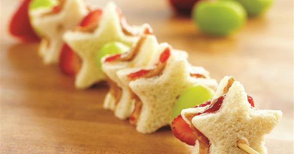 PB&J Fruit Kabobs
