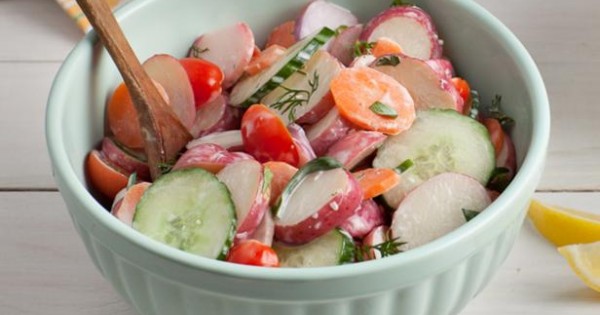 Spring Garden Potato Salad