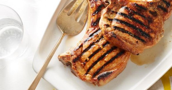 Chipotle Orange Glazed Pork Chops