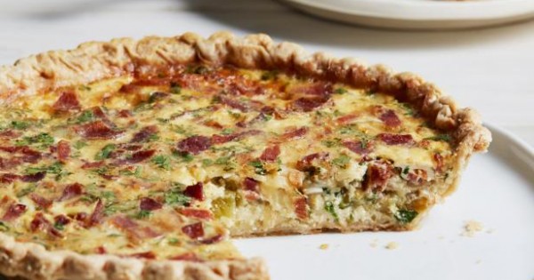 Southwestern Bacon Quiche