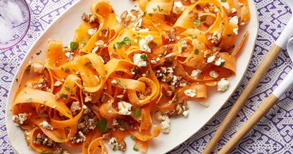 Carrot, Date and Feta Salad