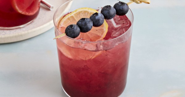 Blueberry-Lemonade Shrub