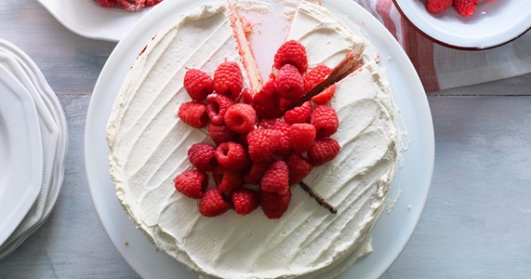 Canada Day Layer Cake
