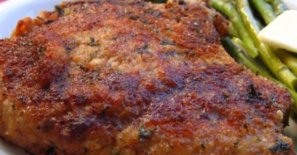 Italian Breaded Pork Chops